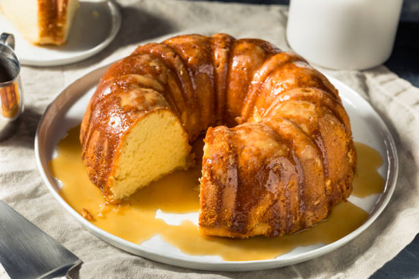 Cake with liquor